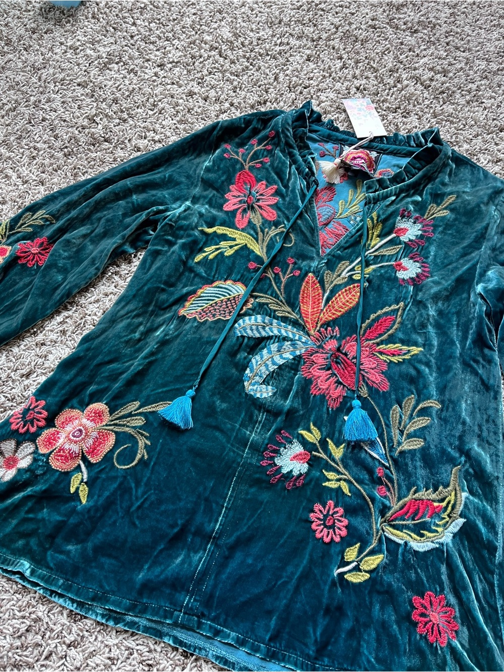 Johnny Was Isabella Blouse - Picture 2 of 11